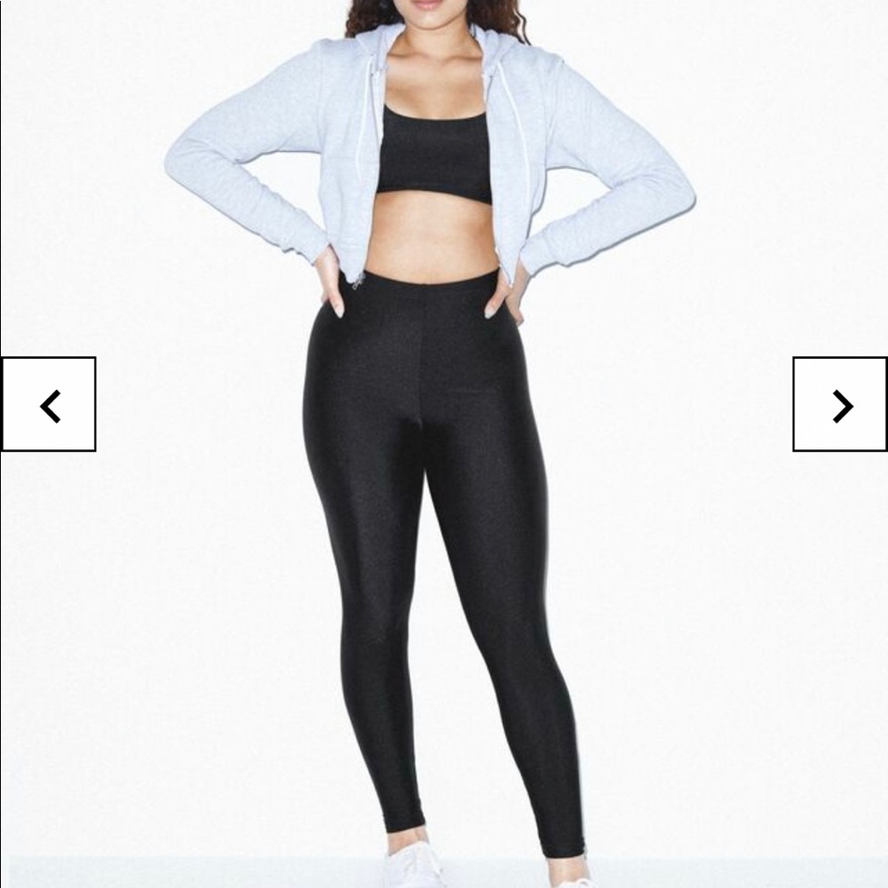 American Apparel Nylon Tricot Leggings